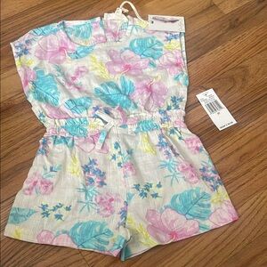 Jessica Simpson floral romper size 3t